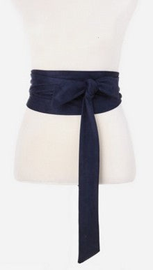 Ladies Cloth Wide Belt All Match Retro