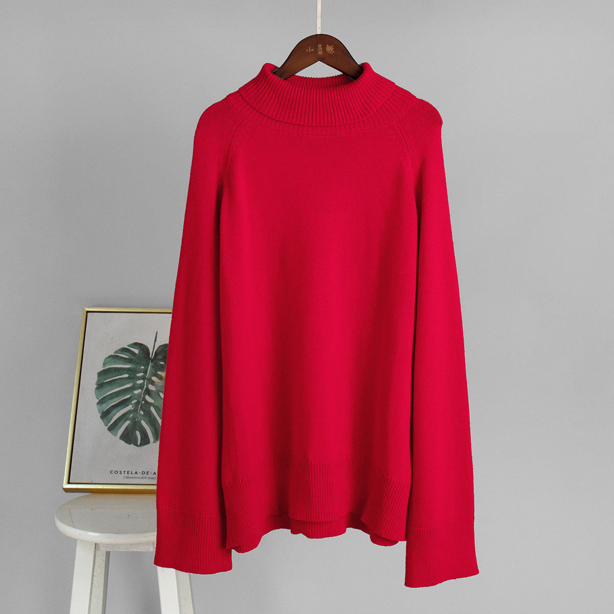 New Loose Pullover Thermal Knitting Sweater For Women