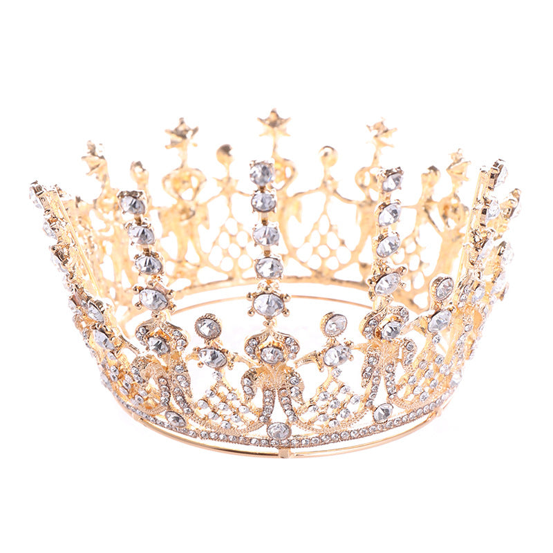 Irregular Full Circle Heightening Crown Headdress