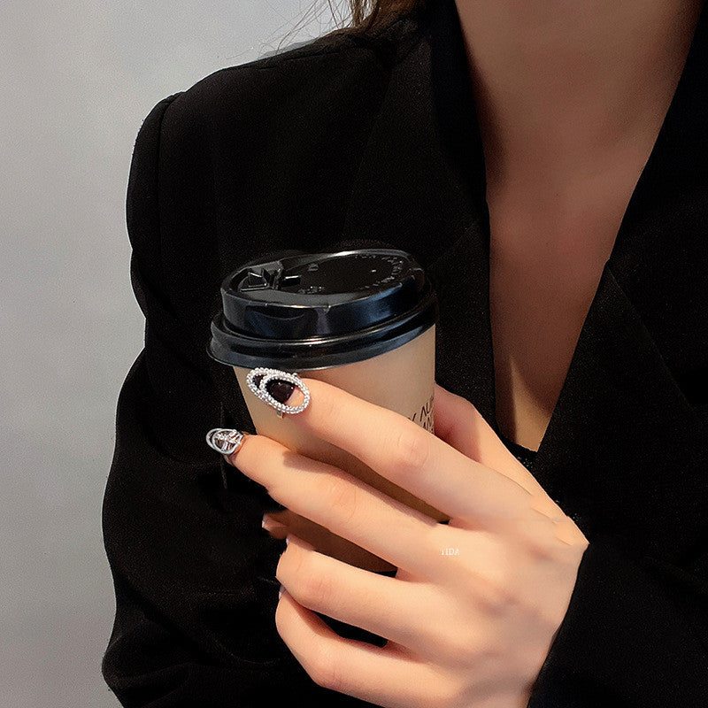 Frosty Wind High Sense Fingertip Ring Ring