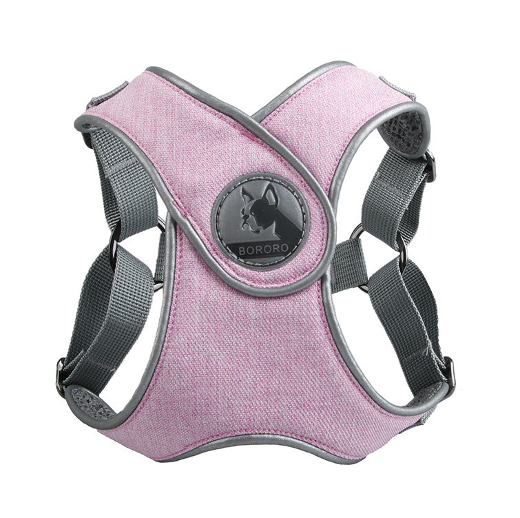 Teddy breathable puppy chest strap