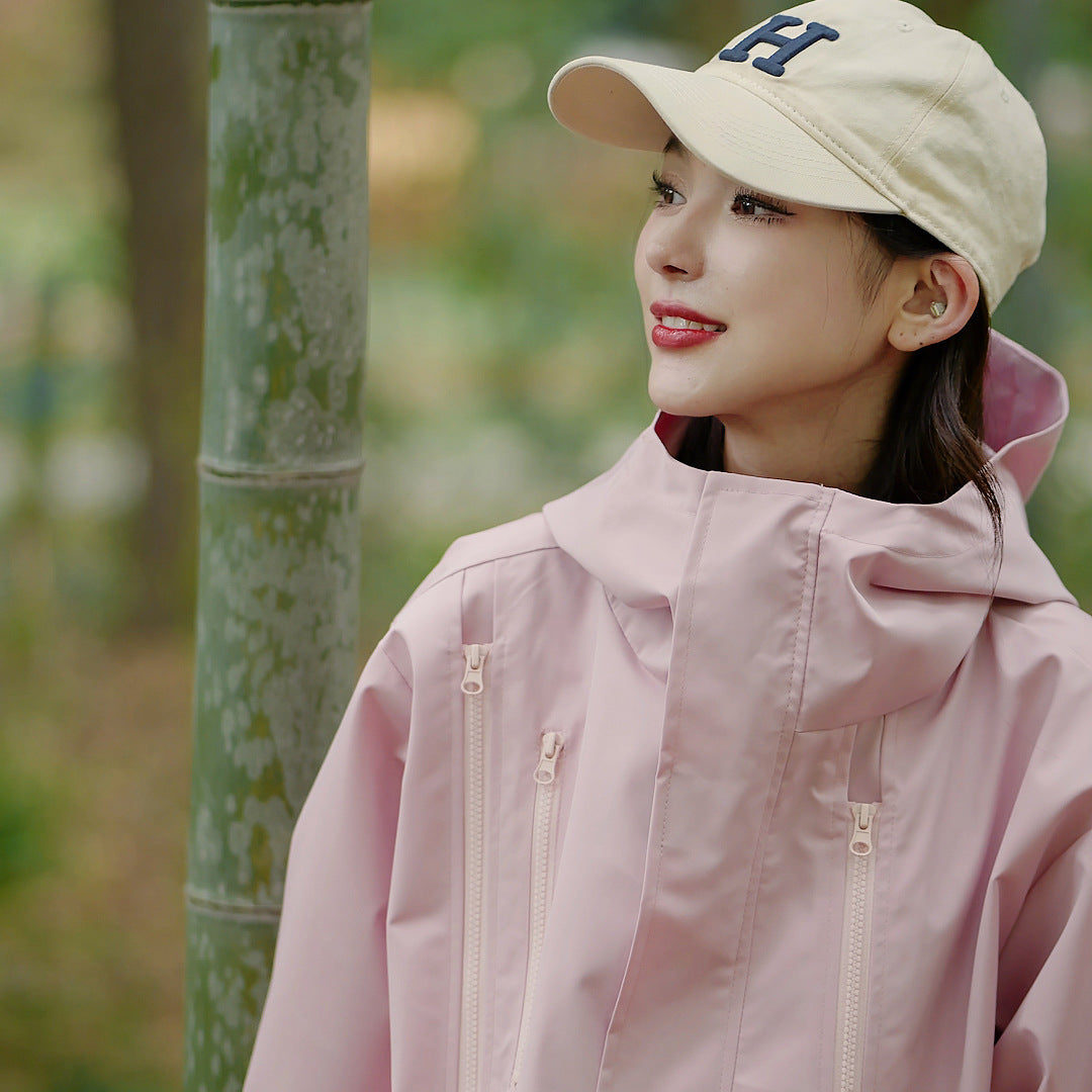 Women's Outdoor Sports Waterproof Mountaineering Suit Coat