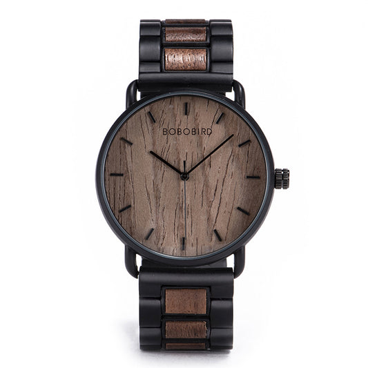 Literary And Artistic Men's Youth Fashionable Casual Wooden Watch