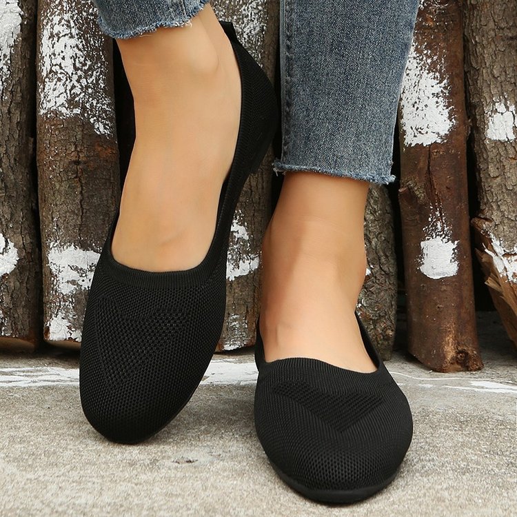 Low-cut Women's Comfortable Round Toe Flat Shoes