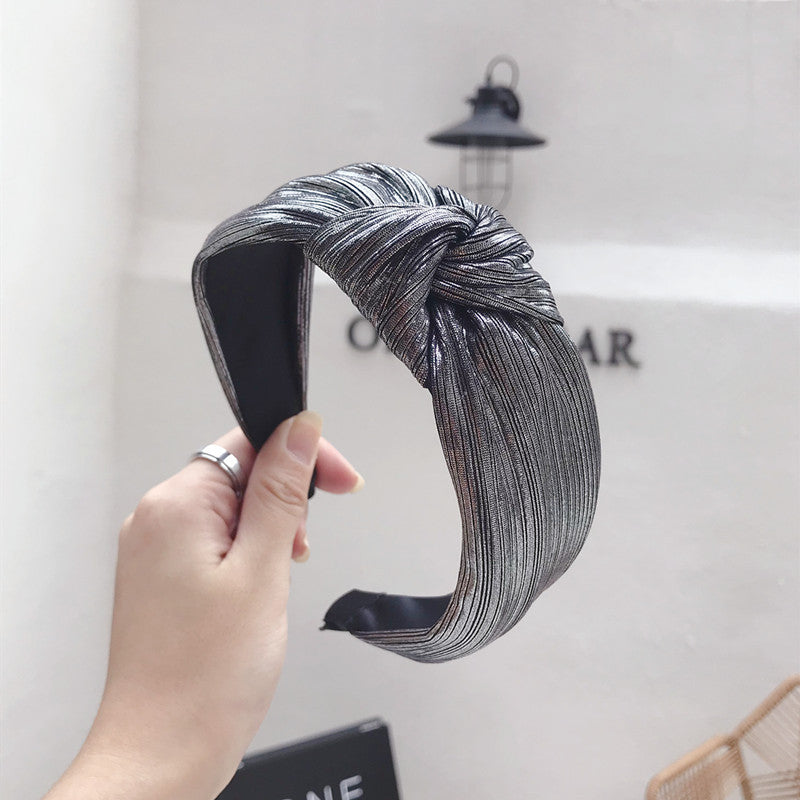 Hot stamping fabric headband