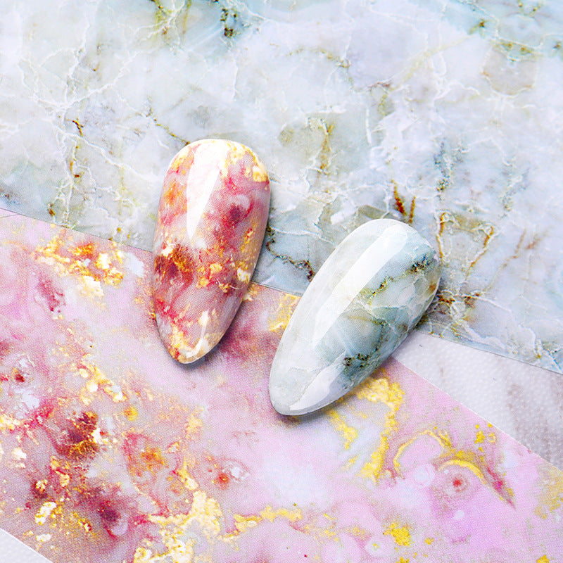 Marble Stained Starry Paper