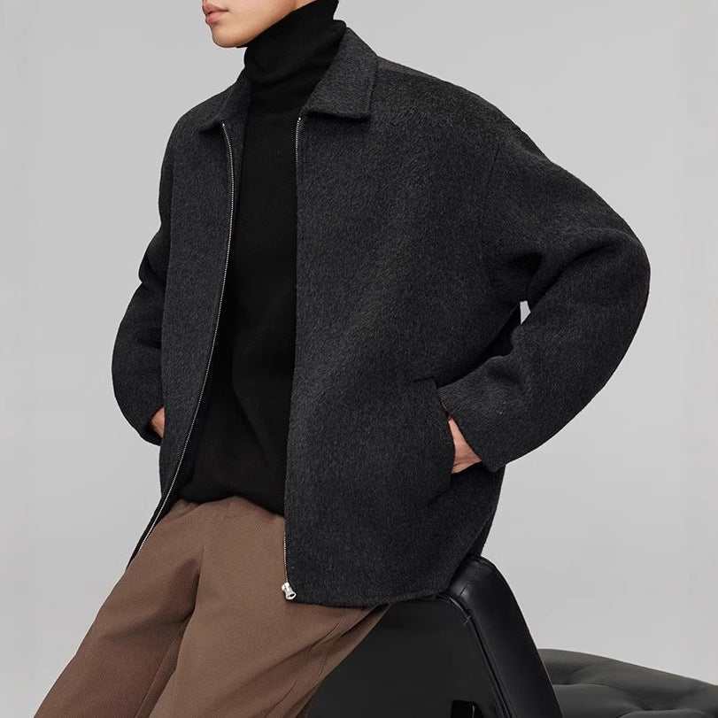 Double-sided Woolen Coat Men's Autumn And Winter