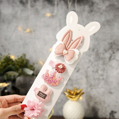 Children's small hairpin crown headdress