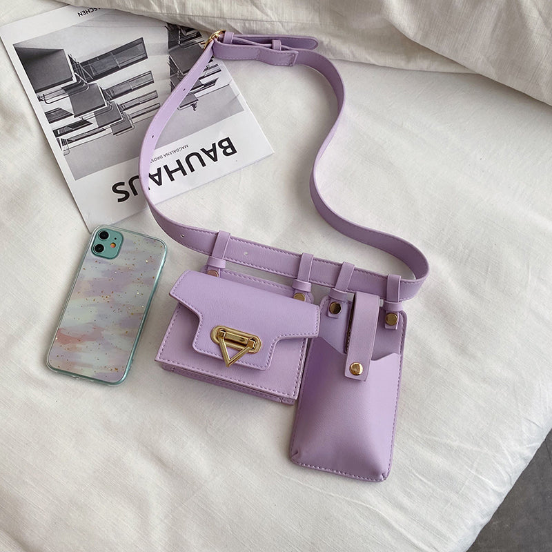Trendy fashion all-match crossbody chest bag