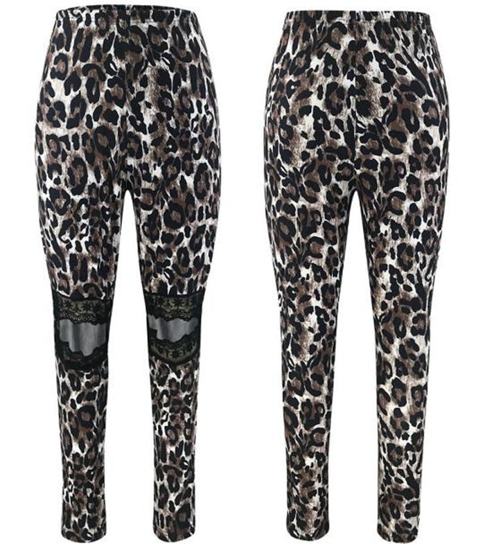 Hule blonde-leopard-leggings