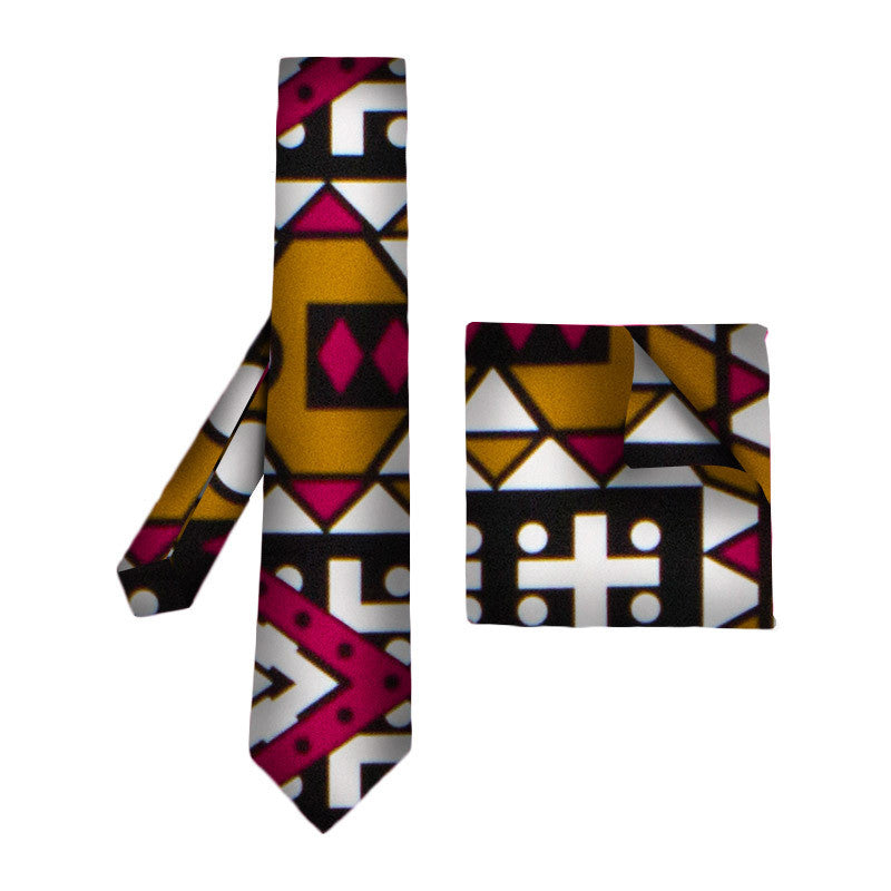 Two-piece men's tie