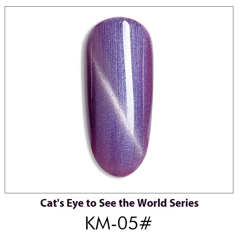 New 36 Colors Suit White Phototherapy Plastic Cat Eye Series Nail Polish Gel