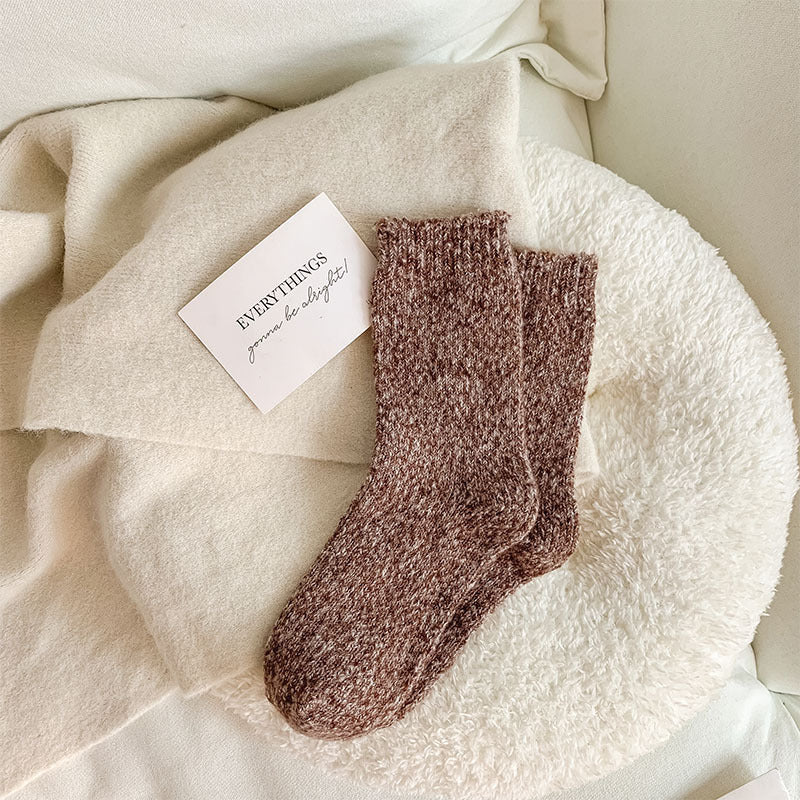 Women's Winter Thicken Thermal Wool Tube Socks