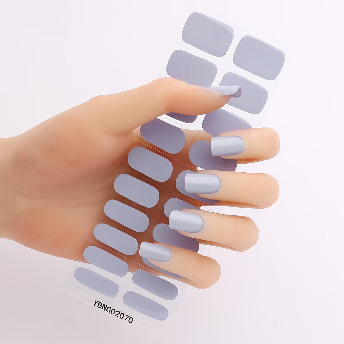 Gel Nail Stickers Semi-curing Heating Lamp Hardening Nail Sticker
