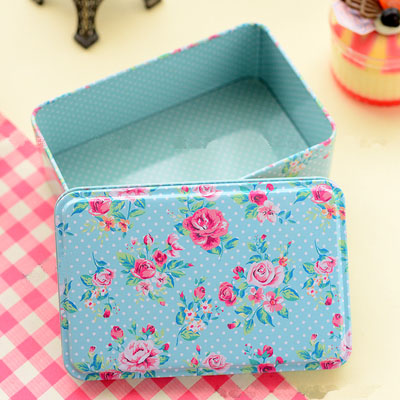 Hot Selling Small Stationery Storage Tin Box