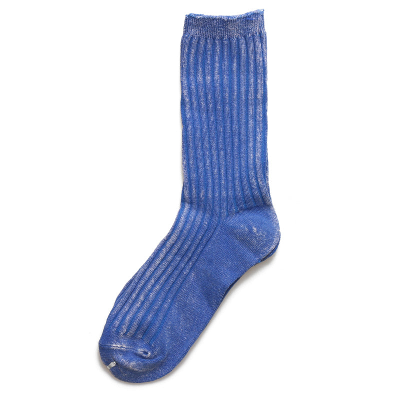 Frosted Washed Double Needle Fashion Trend Ins Wind Wild Men And Women In Tube Cotton Socks
