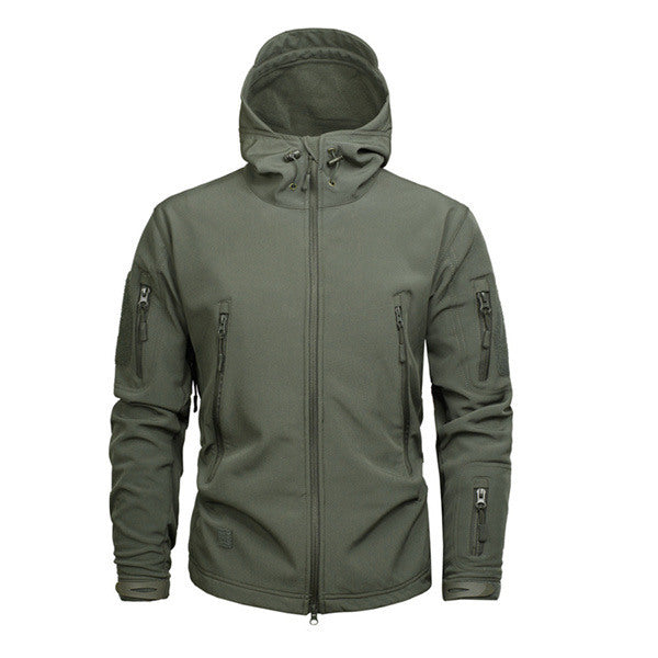 Jacket Male Digital Camouflage Fleece Female Waterproof Breathable Mountaineering Suit