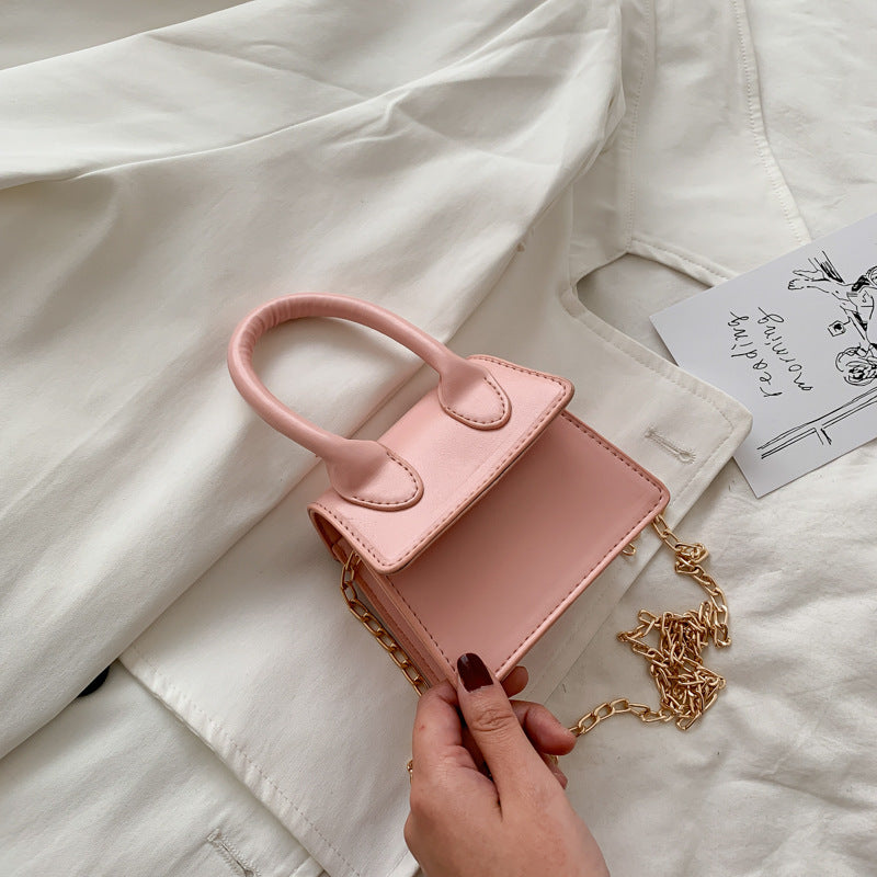 Bright Color Fashion Girl Small Satchel