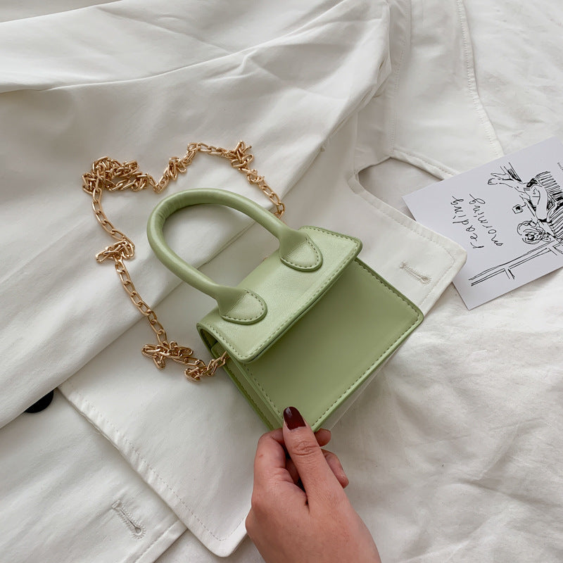 Bright Color Fashion Girl Small Satchel