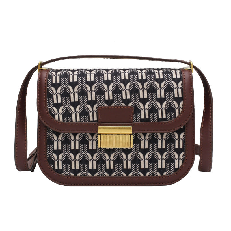 Fashion Messenger Bag One Shoulder Small Square Bag