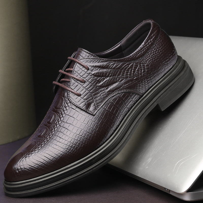 Formal Business Lace Up Men's Low Top Leather Shoes