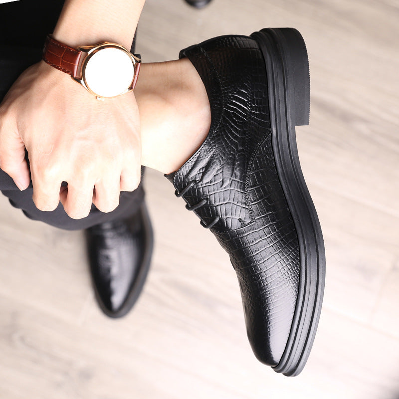 Formal Business Lace Up Men's Low Top Leather Shoes