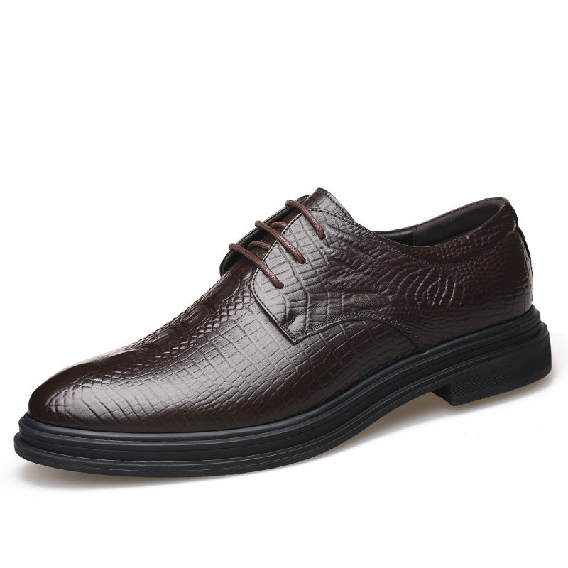 Formal Business Lace Up Men's Low Top Leather Shoes