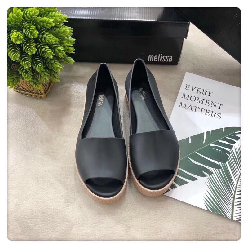 Sponge Cake Platform Jelly Shoes One-step Casual Shoes
