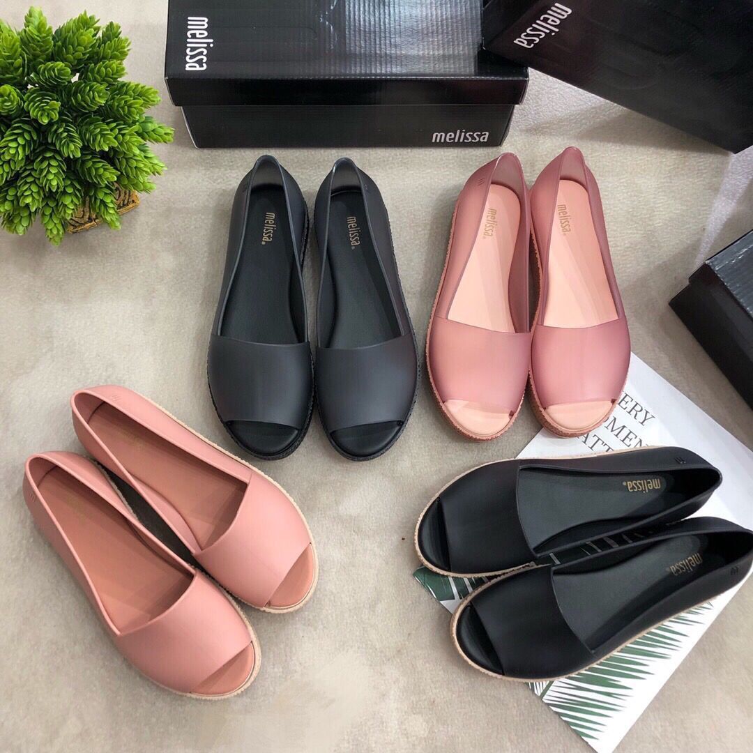 Sponge Cake Platform Jelly Shoes One-step Casual Shoes