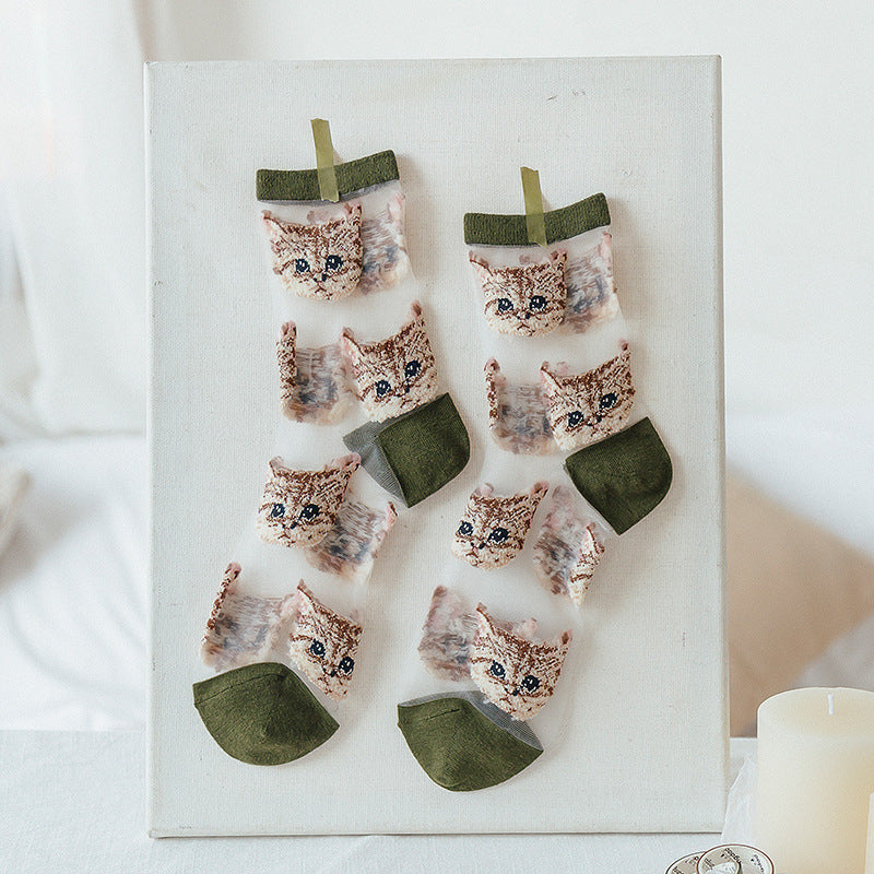 Lightweight And Breathable Card Stockings Socks