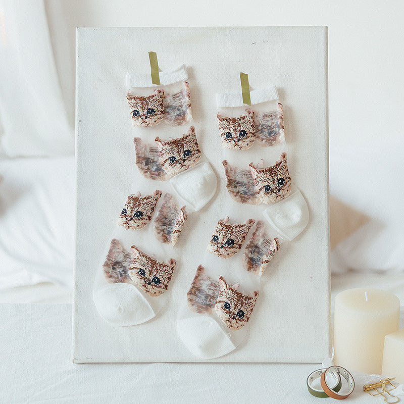 Lightweight And Breathable Card Stockings Socks