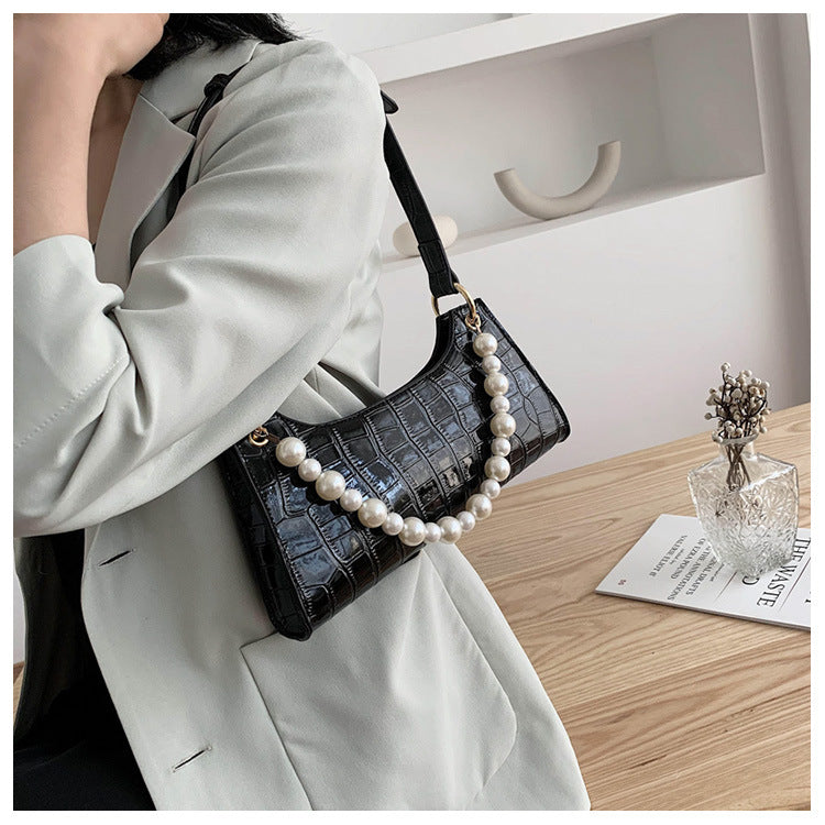 Sommer Ny Mode Perle Tide Koreansk Stil All-Match Skuldertaske