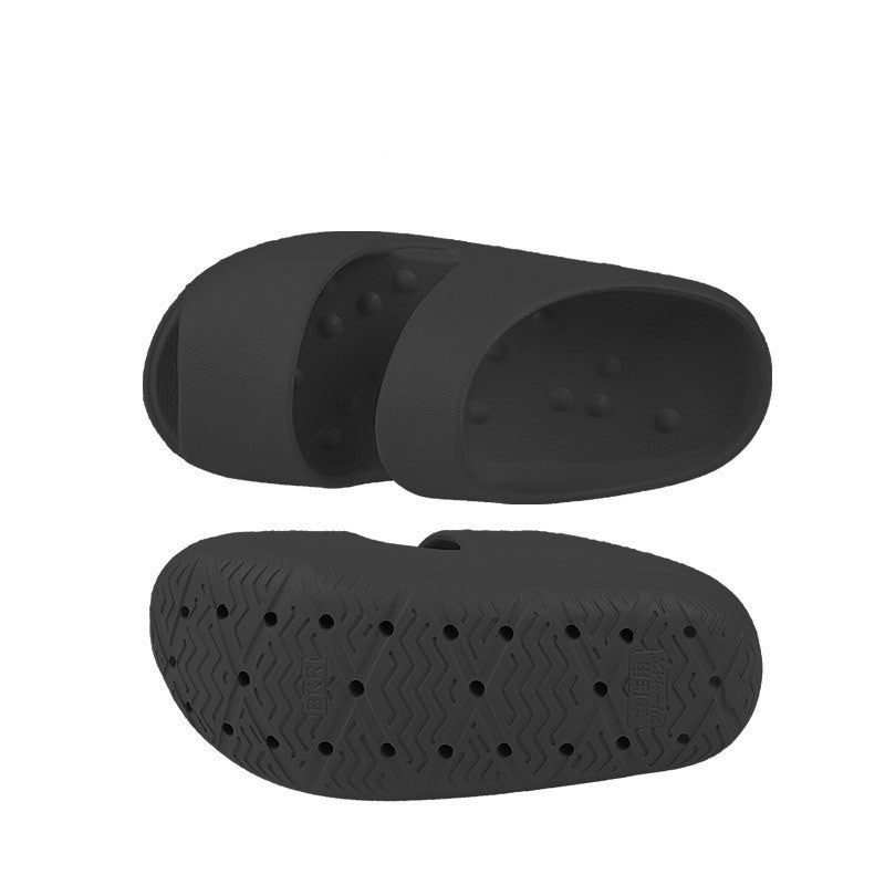 Non-slip Wedge With Pellet Massage Swing Slipper