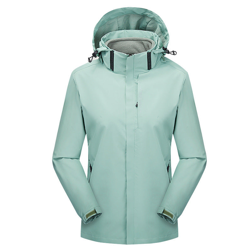 Winter Outdoor Storm Jacket 3 In 1 Removable Fleece Liner