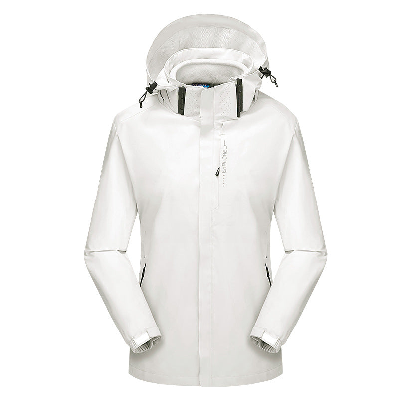 Winter Outdoor Storm Jacket 3 In 1 Removable Fleece Liner