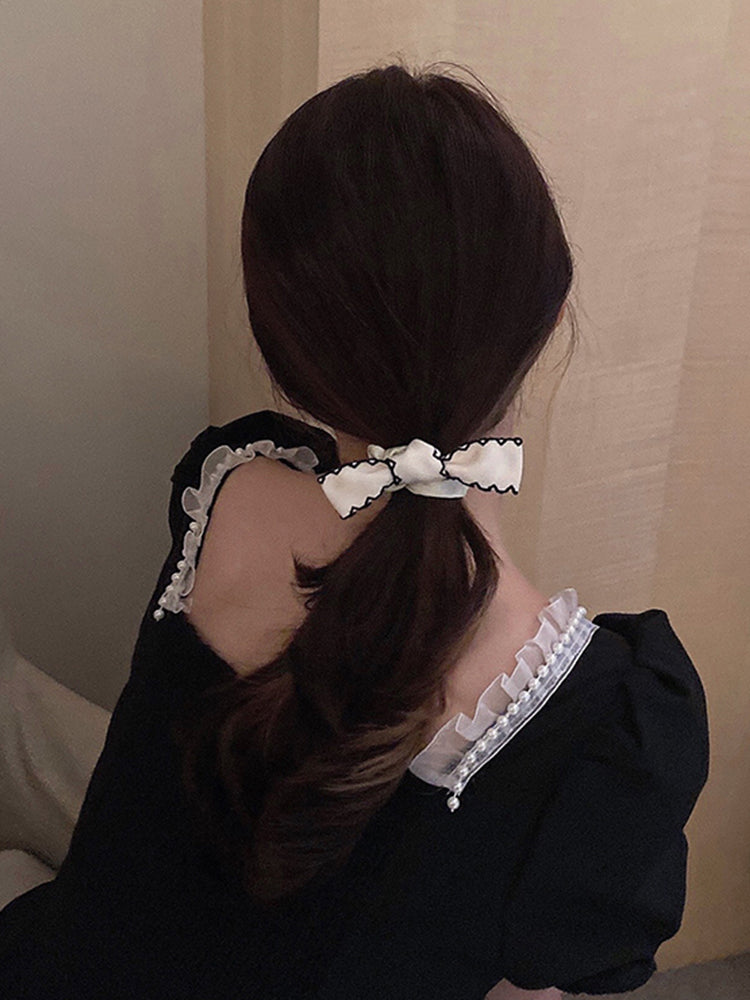 Simple And Sweet Bow Hairpin
