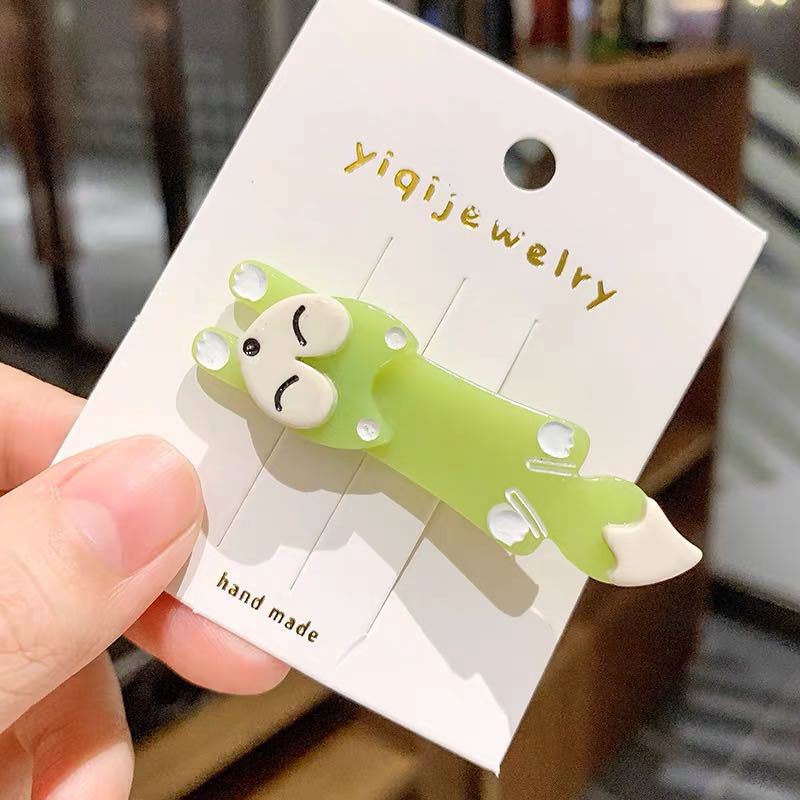 Duckbill Clip Cute Girl Heart Childlike Hairpin