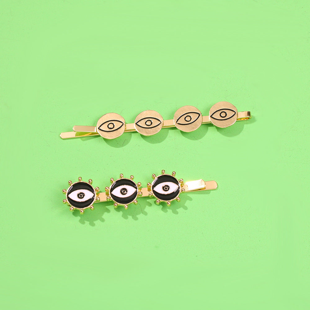 Creative Fashion Alloy Drop Oil Love Hairpin Hair Band Women