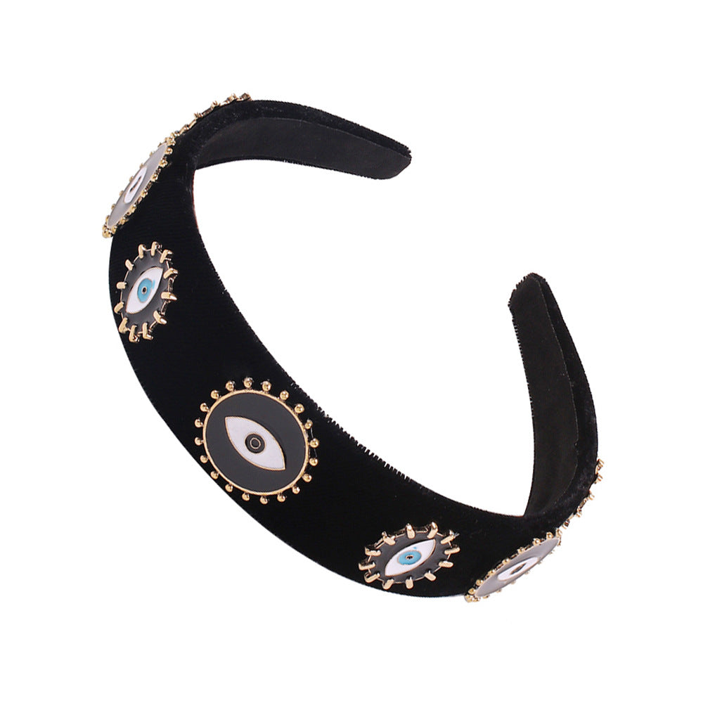 Creative Fashion Alloy Drop Oil Love Hairpin Hair Band Women