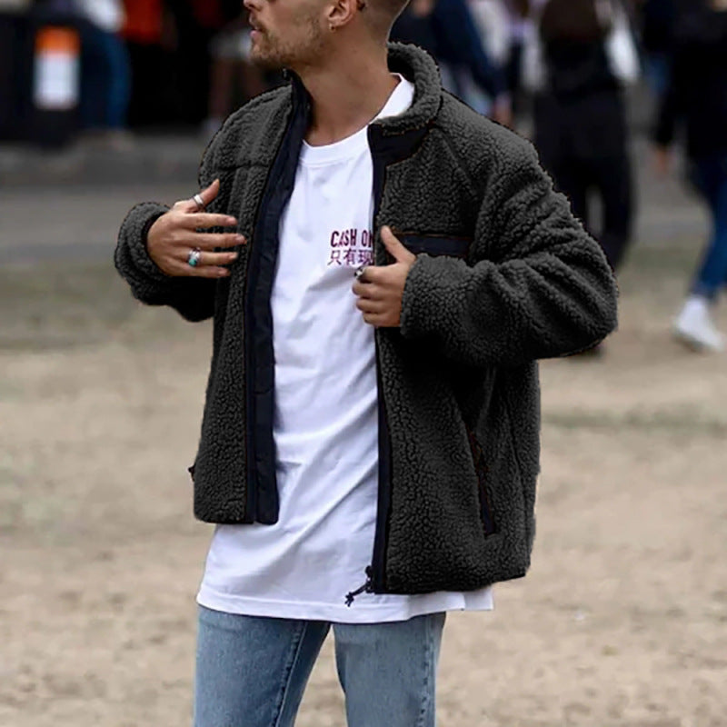 Loose And Fashionable Cashmere Cardigan Jacket