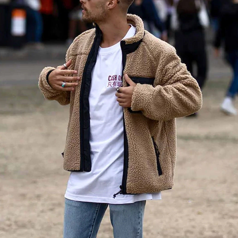 Loose And Fashionable Cashmere Cardigan Jacket