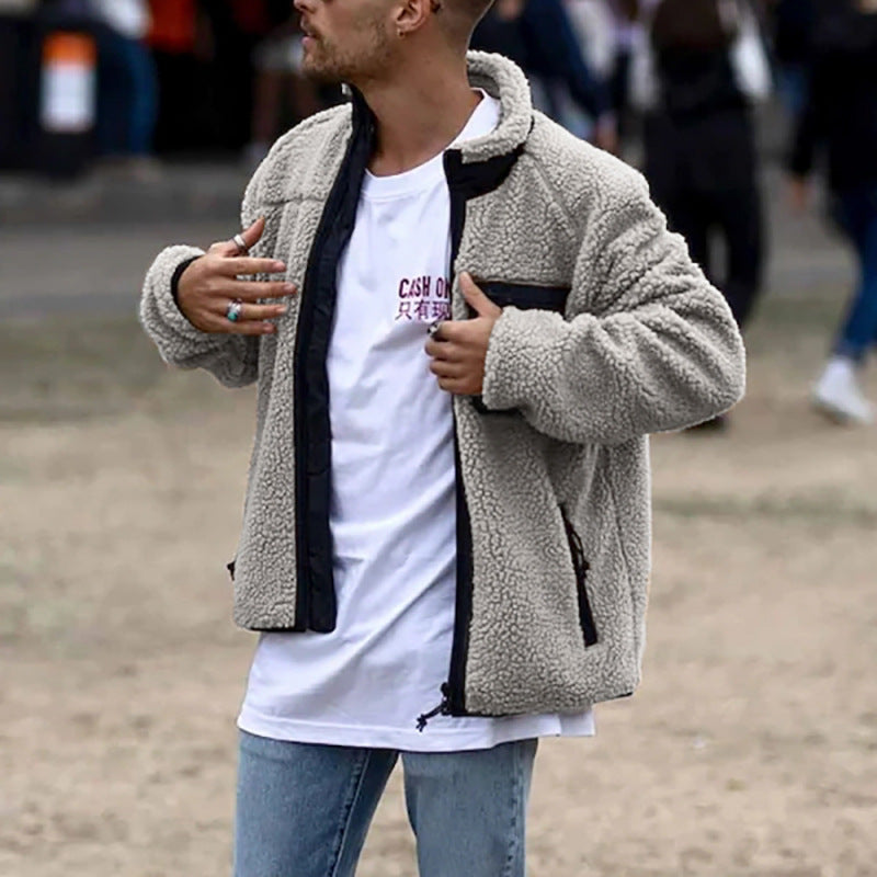 Loose And Fashionable Cashmere Cardigan Jacket