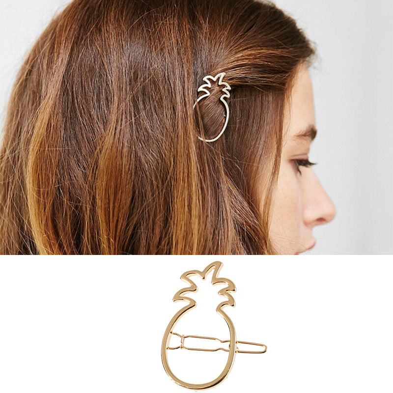 New Hollow Pineapple Word Hairpin
