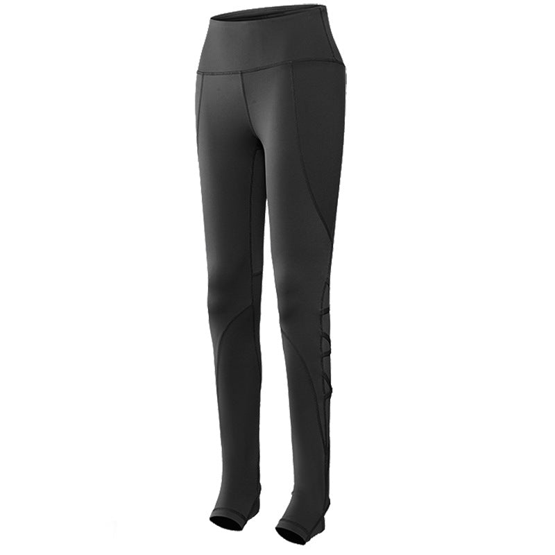 Peach Pants Mesh Nylon Nude Fitness Yoga Pants