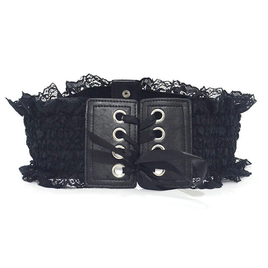 European And American Ladies Lace Decoration Girdle
