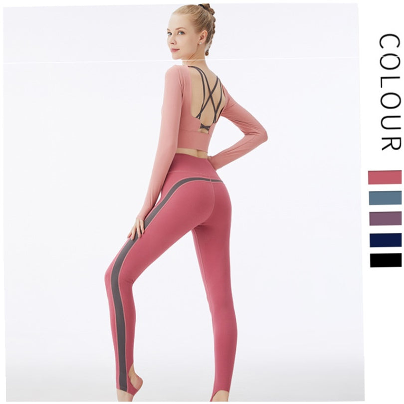 Sense Of Naked Yoga Pants Fitness Pants Run on Foot Trousers