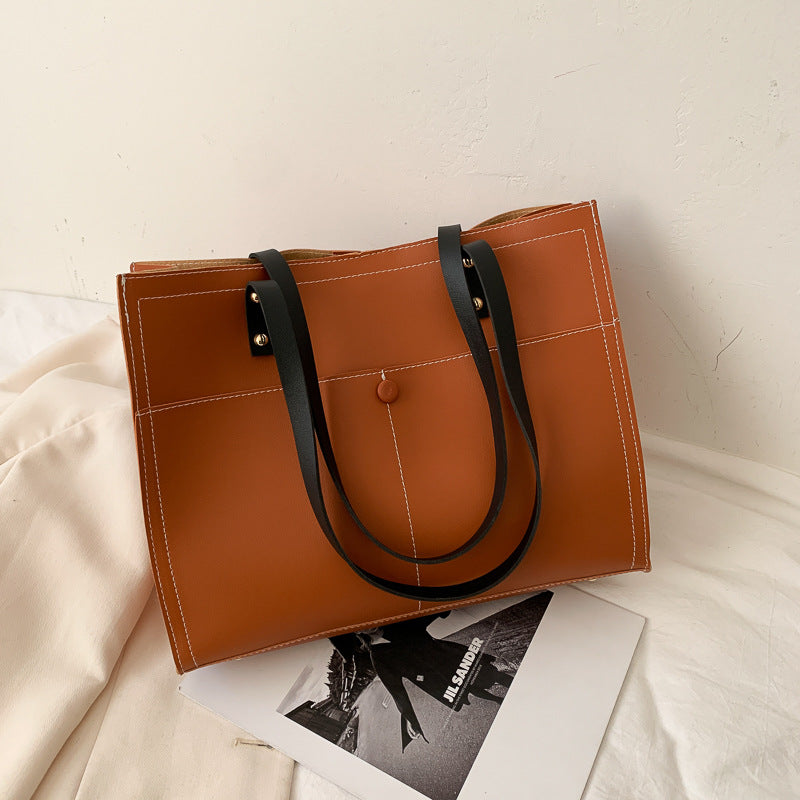 Autumn And Winter Big Bag Women Wild Casual Single Shoulder Bag