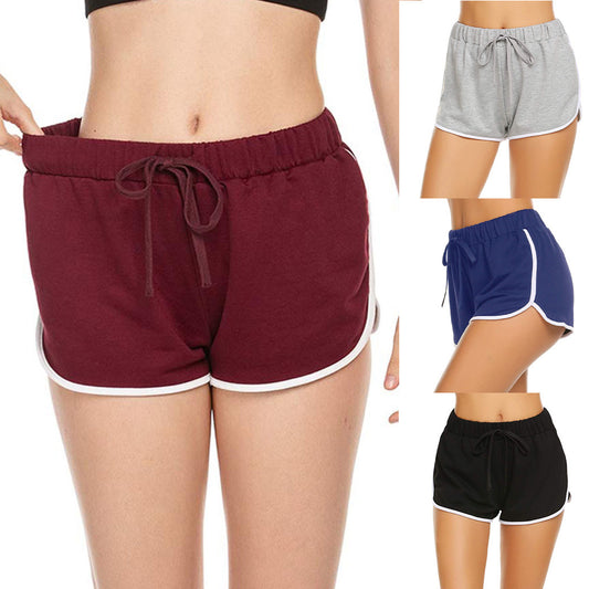 Explosion Style Ladies Solid Color Casual Shorts