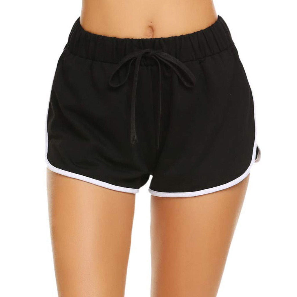 Explosion Style Ladies Solid Color Casual Shorts