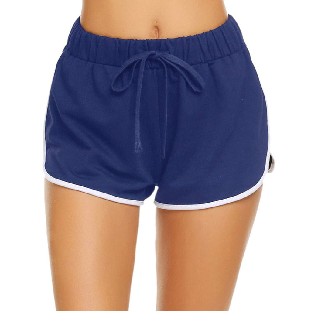 Explosion Style Ladies Solid Color Casual Shorts